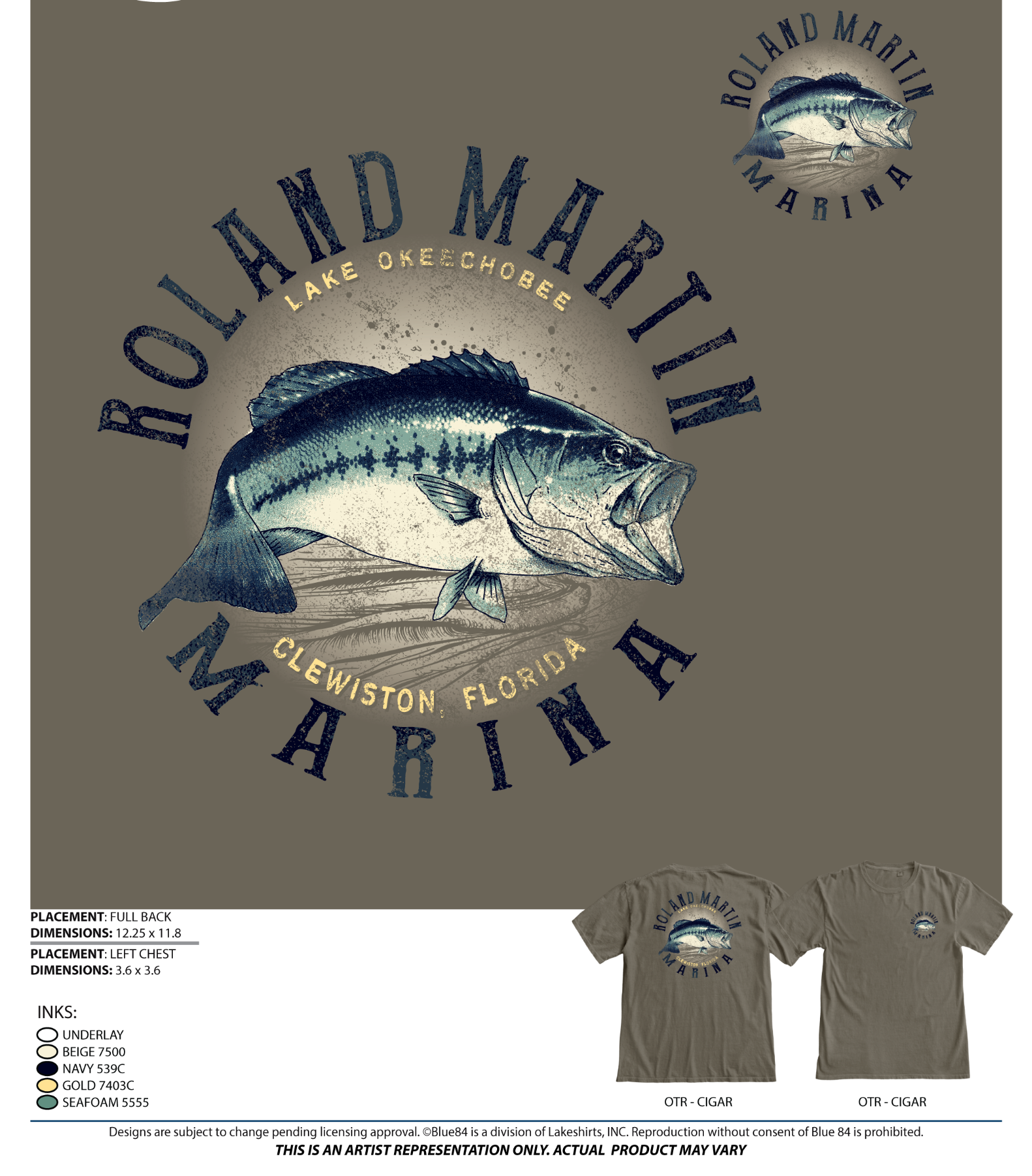 RMM T-Shirt - Cigar